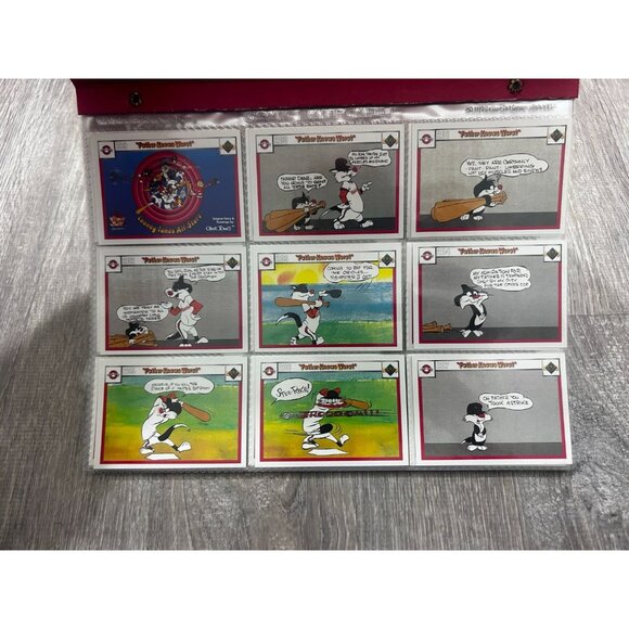 1990 Upper Deck Comic Ball Cards Looney Tunes Album & Card Set - Picture 2 of 5